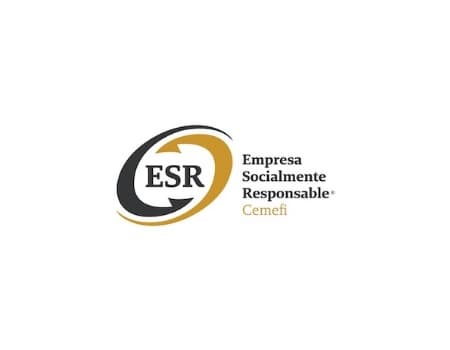 Cemefi ESR logo — Empresa Socialmente Responsable, the Socially Responsible Enterprise distinction