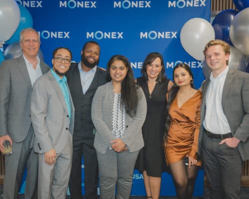 Monex team at the office