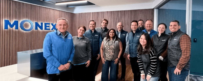 Team Monex 2024 at stock exchange
