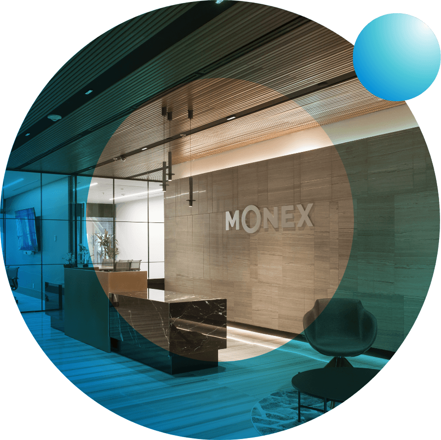 Monex office lobby