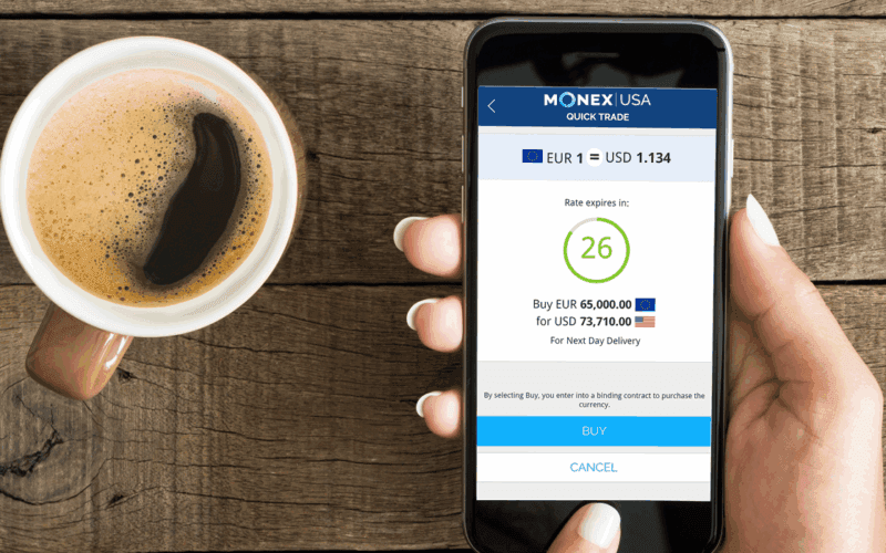 Application mobile Monex pour la gestion des risques