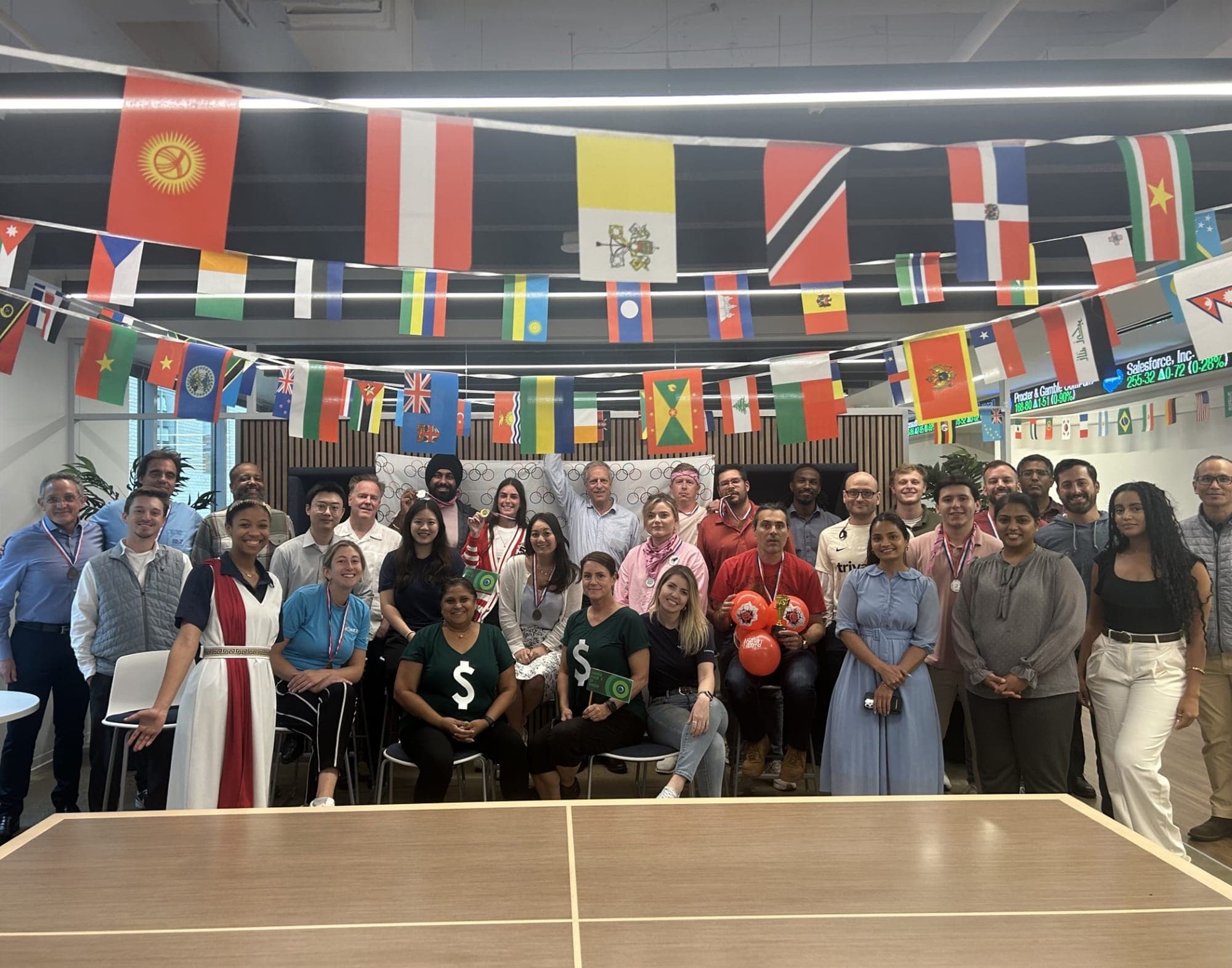 Global team photo
