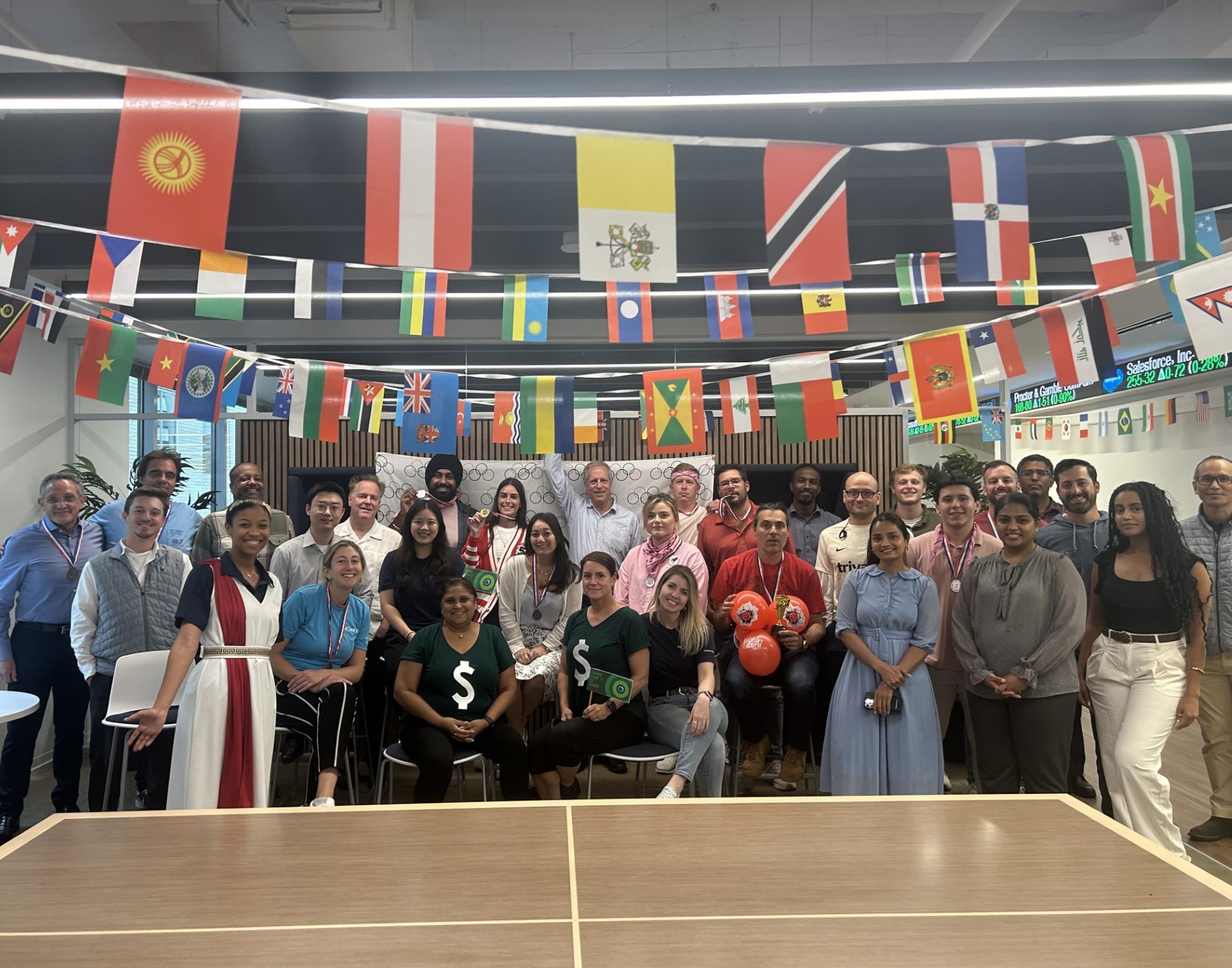 Global team photo